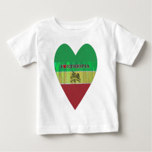 I Love Heart Ethiopia: Motief voor vlagkunst