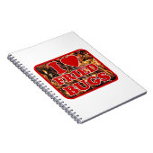 I Love (Heart) Fried Bugs / Eetable Insects Notitieboek (Rechterzijde)