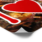 I Love (Heart) Fried Grasshopper Poster (Hoek)