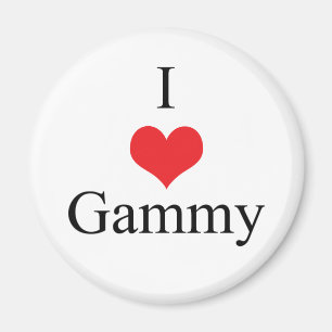 I Love (Heart) Gammy Magneet