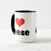 I Love Heart Gese - Goose Lover Mok (Voorkant links)