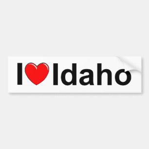 I Love (Heart) Idaho Bumpersticker