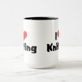 I Love Heart Knitting Mok (Midden)