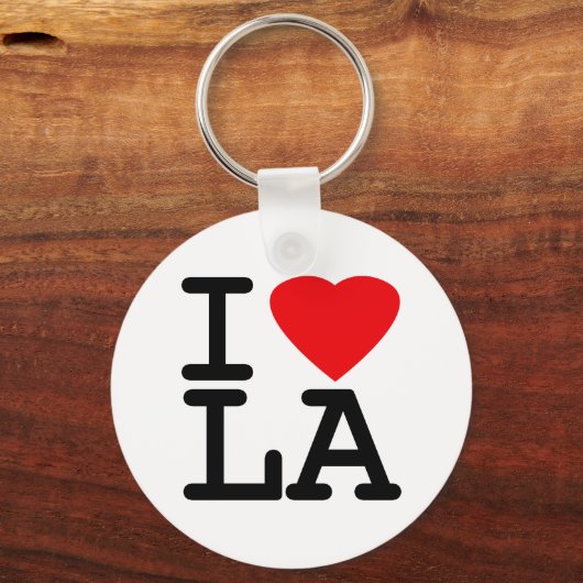 I Love Heart LA Sleutelhanger (Voorkant)