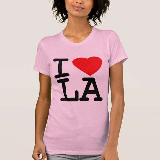 I Love Heart LA T-shirt (Voorkant)