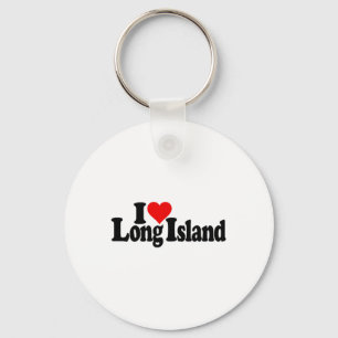 I Love Heart Long Island beroemd gemaakt door 1 Sleutelhanger