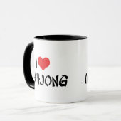 I Love Heart Mahjong - Mah Jong Lover Mok (Voorkant links)