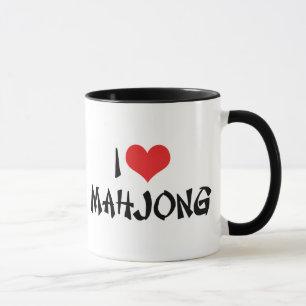 I Love Heart Mahjong - Mahjongliefhebber Mok