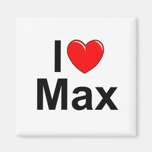 I Love (Heart) Max Magneet