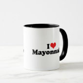 I Love Heart Mayo - Mayonnaise Lover Mok (Voorkant rechts)