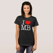 I Love (Heart) MB T-shirt (Voorkant volledig)