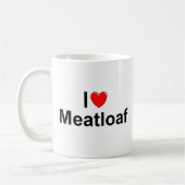 I Love (Heart) Meatloaf Koffiemok (Links)