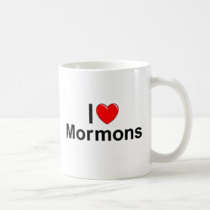 I Love (Heart) Mormons Koffiemok