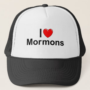 I Love (Heart) Mormons Trucker Pet