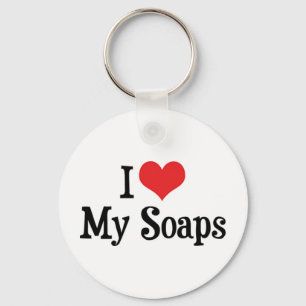 I Love Heart My Soaps - Soap Opera Liefhebber Sleutelhanger