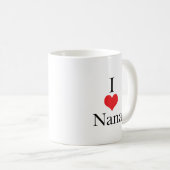 I Love (Heart) Nana Koffiemok (Voorkant rechts)