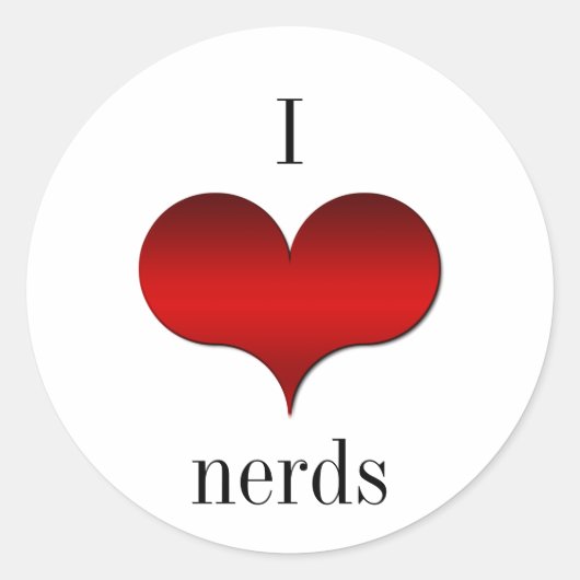 I Love (Heart) Neds Stickers (Voorkant)