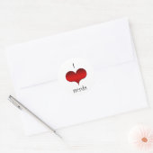 I Love (Heart) Neds Stickers (Envelop)