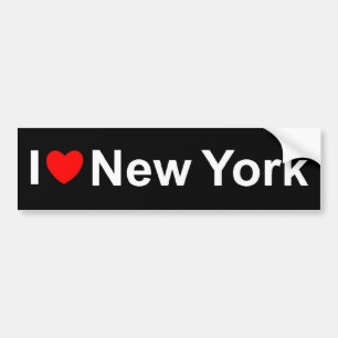 I Love Heart) New York Bumpersticker