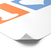 I Love (Heart) Pi Poster (Hoek)