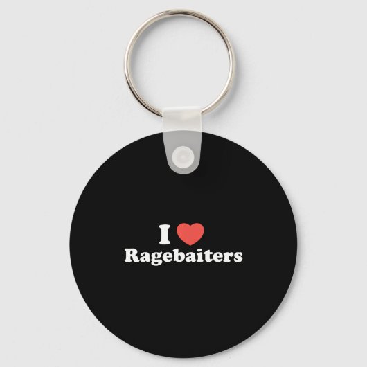 I Love Heart Ragebaiters  Sleutelhanger (Voorkant)