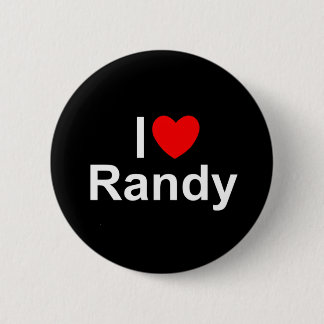I Love (Heart) Randy Ronde Button 5,7 Cm