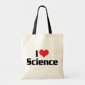 I Love Heart Science Tote Bag (Voorkant)