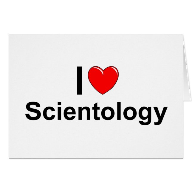 I Love (Heart) Scientology (Voorkant Horizontaal)