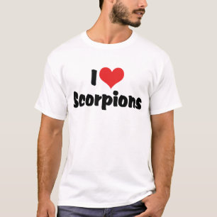 I Love Heart Scorpions T-shirt