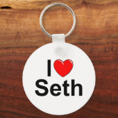 I Love (Heart) Seth Sleutelhanger (Voorkant)