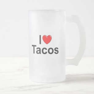 I Love (Heart) Tacos Matglas Bierpul