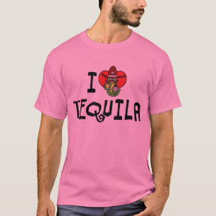 I Love Heart Tequila T-shirt