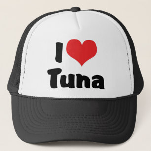 I Love Heart Tuna Trucker Pet