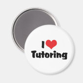 I Love Heart Tutoring Magneet (Voorkant / Achterkant)
