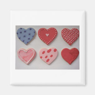 I Love Heart Valentijn Cookies Magneet