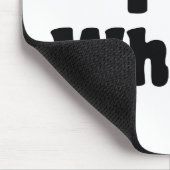 I Love Heart Whales - Whale Lover Muismat (Hoek)