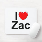 I Love (Heart) Zac Muismat (Met muis)
