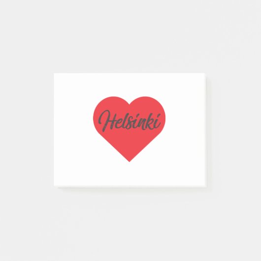 I Love Helsinki - Finland Post-it® Notes (Voorkant)