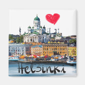 i love Helsinki Magneet (Voorkant)