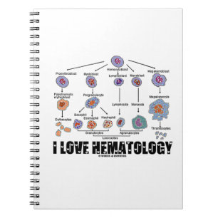 I Love Hematology (Blood Cell Lineage) Notitieboek
