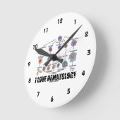 I Love Hematology (Blood Cell Lineage) Ronde Klok (Hoek)