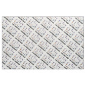 I Love Hematology Blood Cell Lineage Stof (Fat Quarter)