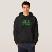 I Love Her Shamrocks  St Patrick's Day Matching Co Hoodie (Voorkant volledig)