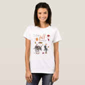 I Love Herfst for Donkey Lovers T-shirt (Voorkant volledig)