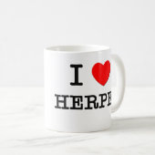 I Love Herpes Koffiemok (Voorkant rechts)