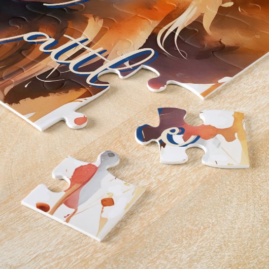 i love Highland Cattle Legpuzzel (Zijkant)