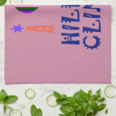 I Love Hillary Clinton for USA President Heart Theedoek (Gevouwen)