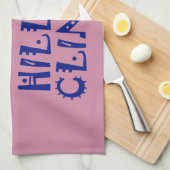 I Love Hillary Clinton for USA President Heart Theedoek (Quarter Fold)