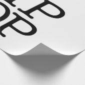 I Love Hip Hop (Heart) - Rap en Hip Hop Fan Cadeaupapier (Hoek)