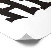 I Love Hip Hop Poster (Hoek)